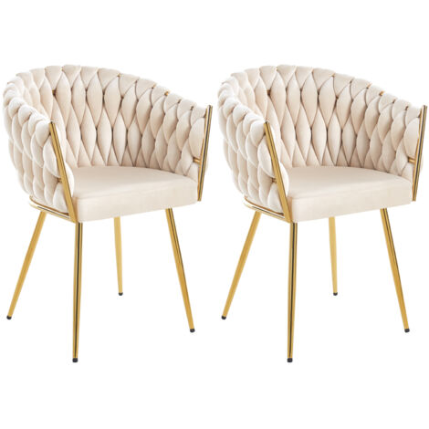 Set 2 Sedie Per Sala Da Pranzo E Ufficio In Velluto Rosa Antico Sedia Ergonomica 82871427