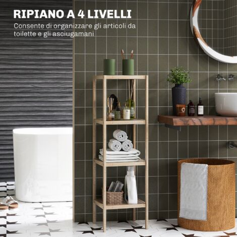 ESL - Mobile da Bagno in bambù