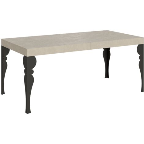 Tavolo Allungabile 200-304x90x77 cm Paxon Premium Cashmere Telaio Antracite (1/4)