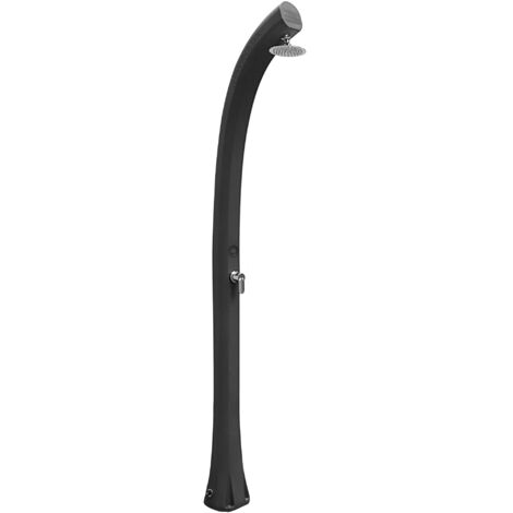 Doccia Solare da Esterno Giardino 26L Miscelatore Arkema New Happy Antracite