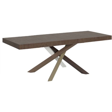 Tavolo Allungabile 200-304x90x77 cm Volantis Premium Noce Telaio 4C (1/4)