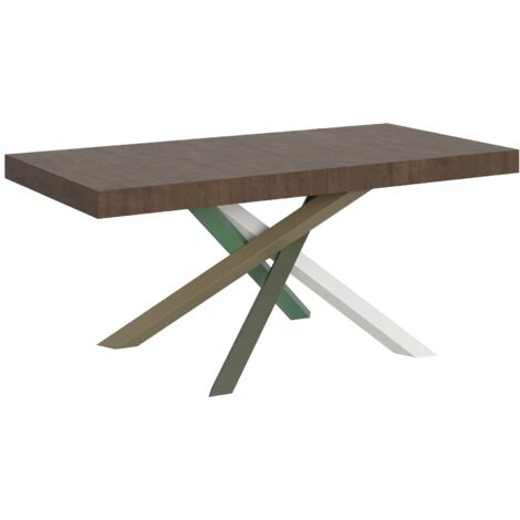 Tavolo Allungabile 200-304x90x77 cm Volantis Noce Telaio 4A (1/4)
