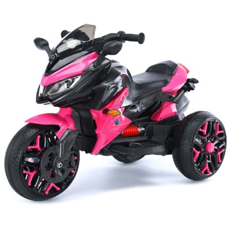 Moto Elettrica per Bambini 12V Tristar Rosa