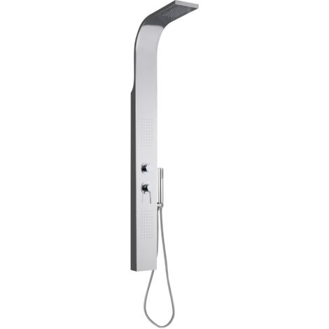 Colonna Doccia Idromassaggio Getto Frontale in Acciaio Inox Crio ASP (1/2)