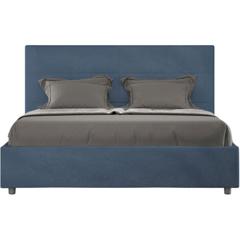 hermet Set Lenzuolo Matrimoniale Microfibra, Ottanio, Completo Letto