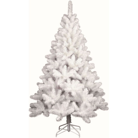 ALBERO DI NATALE FOLTO ARTIFICIALE 240CM VERDE CON PIGNE 1444 RAMI BASE A Croce