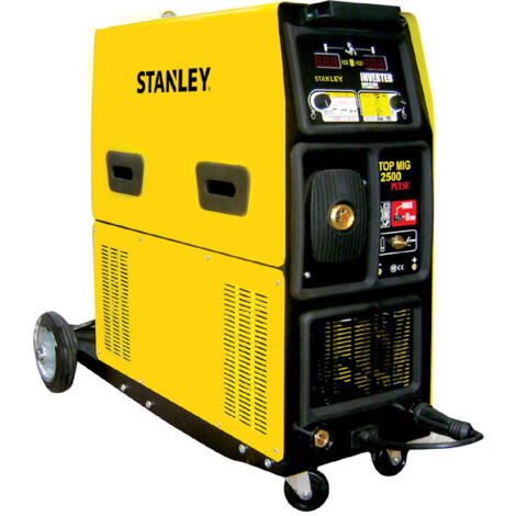 Saldatrice a Multiprocesso TIG MIG MAG MOG e MMA Inverter Stanley Top MIG 2500 Pulse