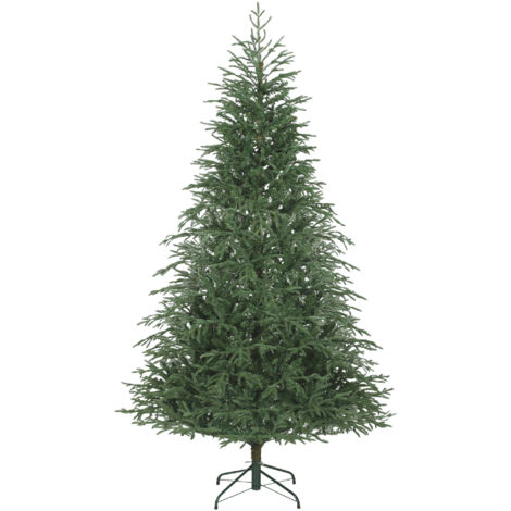 Albero Di Natale Artificiale Vacchetti Giuseppe Monte Prado – Verde, 150 Cm, 320 Rami A Ombrello Con Supporto In Metallo