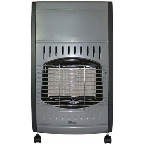 Stufa a Gas Gpl da Interno ad Infrarossi 4,2 kW Qlima GH3042R Infra Grigia