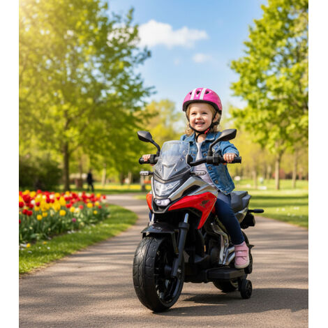 Moto Elettrica Per Bambini HONDA SH – 12V, Nuova, Per Piccoli Piloti 3-4 Anni - Foto 4
