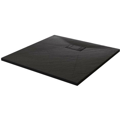 Piatto Doccia 90x90 cm in Acrilico Fosterberg Azalea Antracite
