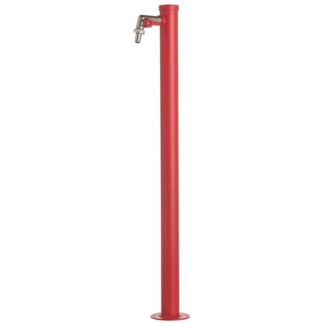 Fontana da Giardino con Rubinetto Belfer 42/SR Rosso