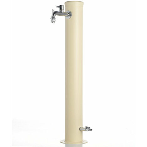 Fontana da Giardino con Doppio Rubinetto Belfer 42/ARR Avorio