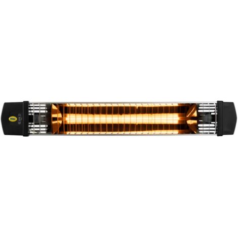 Stufa Elettrica ad Infrarossi 72,5x12,5x8,5 cm da Parete Soffitto 1200W Moel Iris