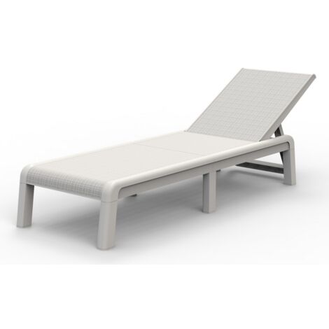 Keter Lettino Prendisole MALLORCA SUNLOUNGER Bianco