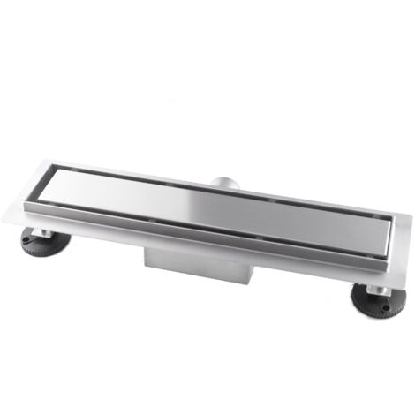 Canalina di Scarico 70x7 cm Piastrellabile in acciaio inox a Pavimento Bonussi