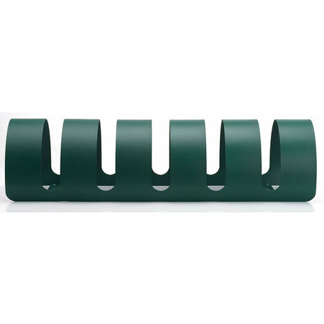 Rastelliera Portabici 5 Posti in Ferro 90x30x23 cm Belfer Bike Rack 42/PB Verde
