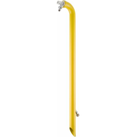 Fontana da Giardino a Cannuccia con Rubinetto Belfer 42/CN Gialla