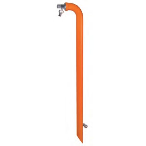 Fontana da Giardino a Cannuccia con Rubinetto Belfer 42/CN Arancione