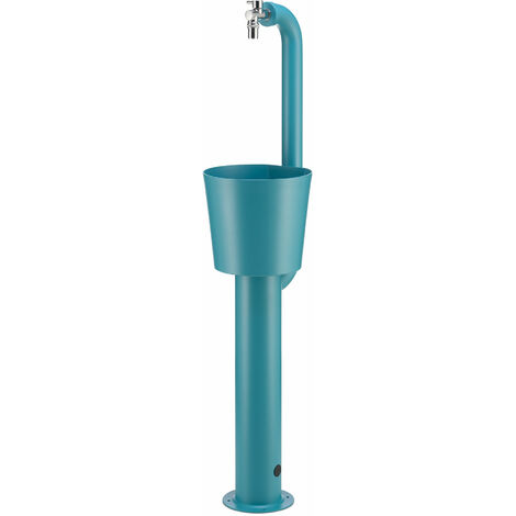 Fontana da Giardino con Rubinetto e Secchio Belfer 42/ARC Cactus Turchese
