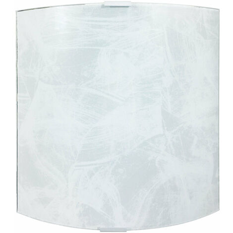 E-energy Sospensione Melissa D50 Trasparente Con Lastra Bianca - 1X57W E27 Made In Italy