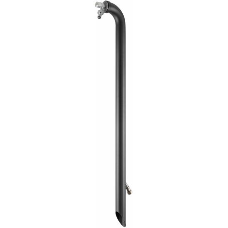 Fontana da Giardino a Cannuccia con Rubinetto Belfer 42/CN Antracite