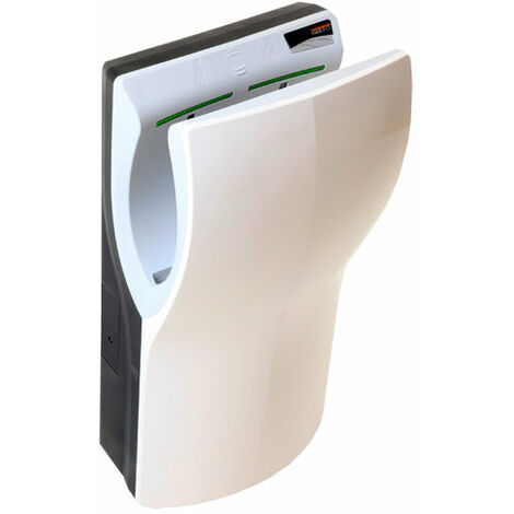 Asciugamani Elettrico Asciugatura Superveloce in Abs Bianco Mediclinics Dualflow M14A