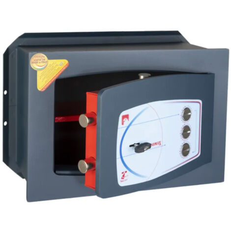 Cassaforte a Muro a Chiave + Combinazione Serie Gold Technomax - 270X390X200Mm