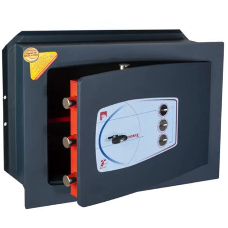 Cassaforte a Muro a Chiave + Combinazione Serie Gold Technomax - 340X460X240Mm