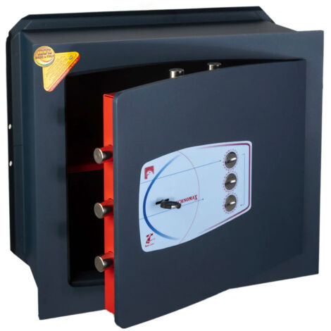 Cassaforte a Muro a Chiave + Combinazione Serie Gold Technomax - 420X480X280Mm