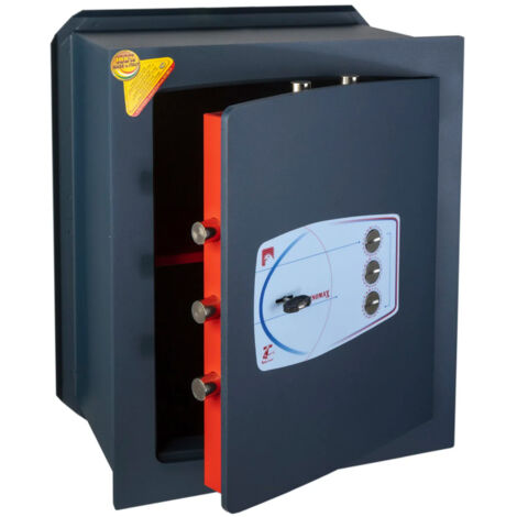 Cassaforte a Muro a Chiave + Combinazione Serie Gold Technomax - 480X420X280Mm