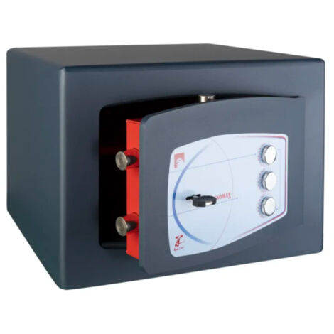 Cassaforte a Mobile a Chiave + Combinazione Serie Gold Technomax - 280X400X350Mm