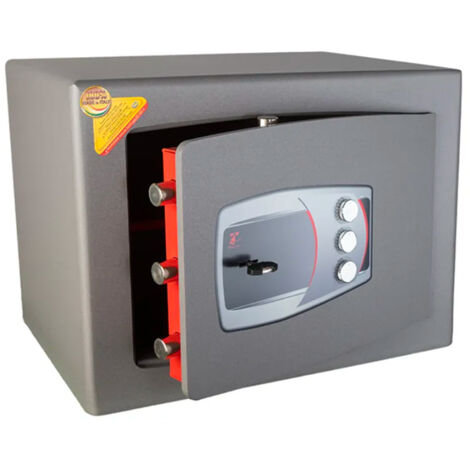 Cassaforte a Mobile a Chiave + Combinazione Serie Technofort Technomax - 350X470X350Mm
