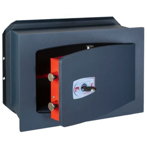 Technomax Cassaforte a Muro con Chiave 390x200x270mm Euro Key
