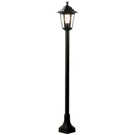 Lampada Palo Alto Tre Luci Per Giardino Colore Nero Per Esterno Linea Maxi Quadrata Livos 82646055