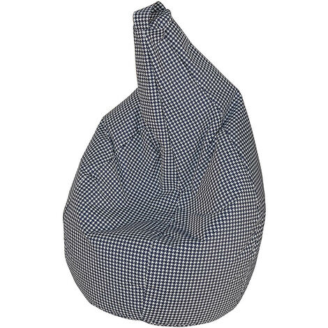 Poltrona Pouff in poliestere 80x120cm Poule Piccolo Avalli