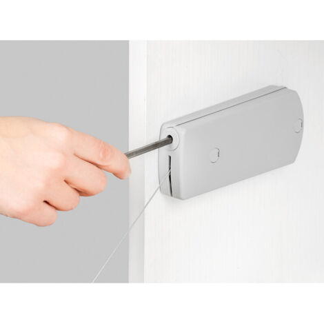 Meccanismo per Ante a Ribalta Microwinch Forza 14 Kg Plastica Grigia Acciaio e Tecnoplastica Emuca