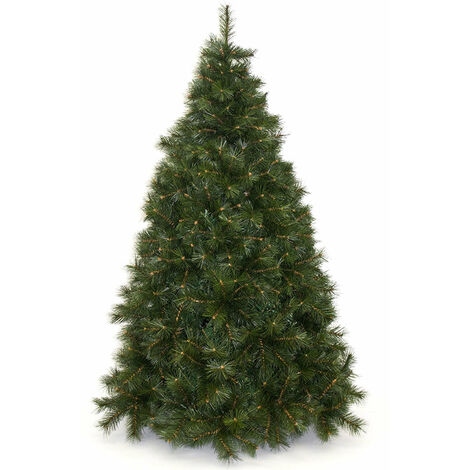 Albero Di Natale Artificiale 150 Cm Con Effetto Neve - Realistico In PVC Ignifugo, Con Supporto In Metallo, Per Casa, Ufficio O Negozio