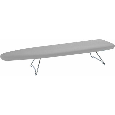 Asse da Stito Pieghevole da Tavolo 114x36 cm Ironfast Grigio