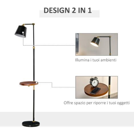 Sweeek Comodino In Metallo Collezione Industrielle – Nero, 43x40x52 Cm, Con Ripiano, Design Moderno