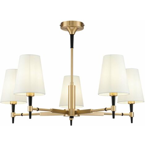 Lampadario House in Metallo Zaragoza Ottone (1/3)