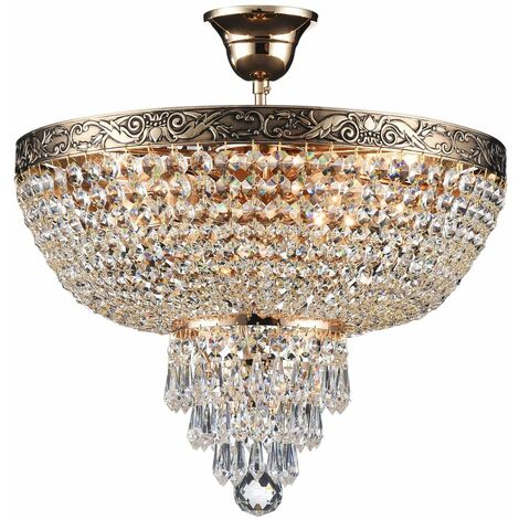 Lampadario Royal Classic in Metallo Palace Oro Antique (1/5)
