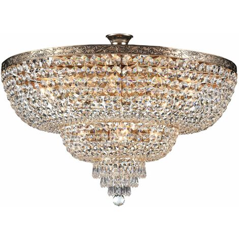 Lampadario Royal Classic in Metallo Palace Oro Antique (1/5)