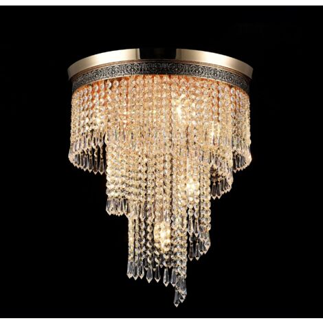 Lampadario Royal Classic in Metallo Cascade Oro (1/4)