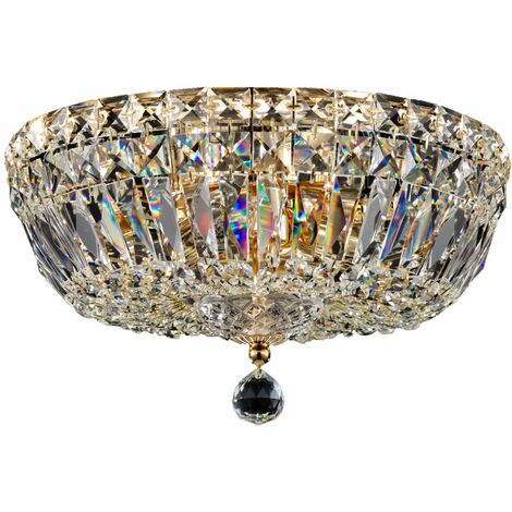 Lampadario Royal Classic in Metallo Basfor Oro Antique (1/3)