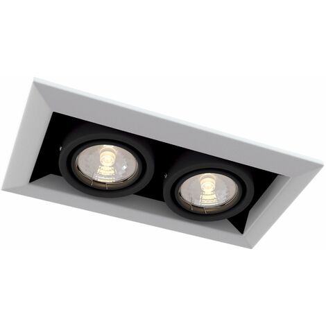 Faretto da incasso Downlight in Metallo Metallo Modern Bianco (1/3)