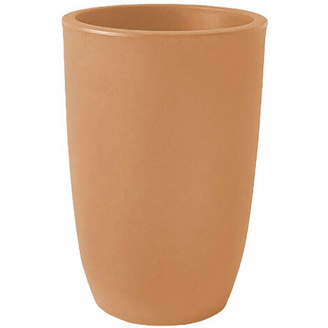 Vaso alto e stretto anticato