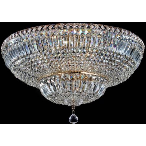 Lampadario Royal Classic in Metallo Basfor Oro Antique (1/2)