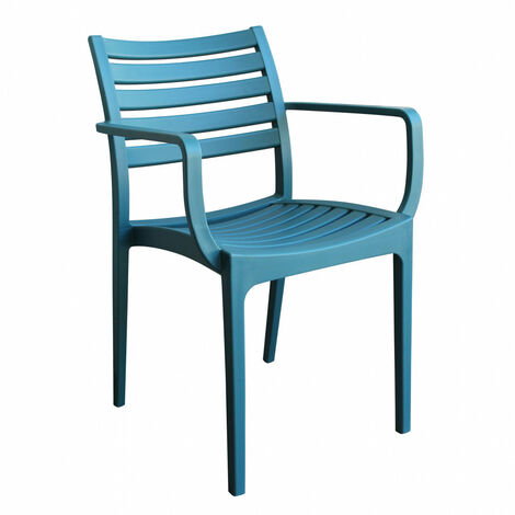 Poltrona Eveline 58,5x55,2x84 cm in Polipropilene Verde (1/5)