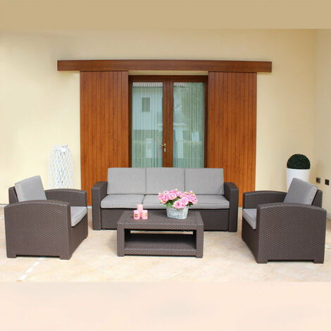 Poltrona Salotto Imbottita Set Divano Posti E Poltrona Tidyard